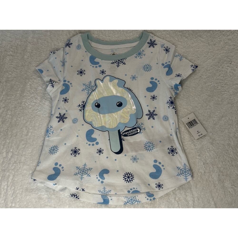 Disney Expedition Everest Yeti Popsicle Tee Kids Size 4 NWT